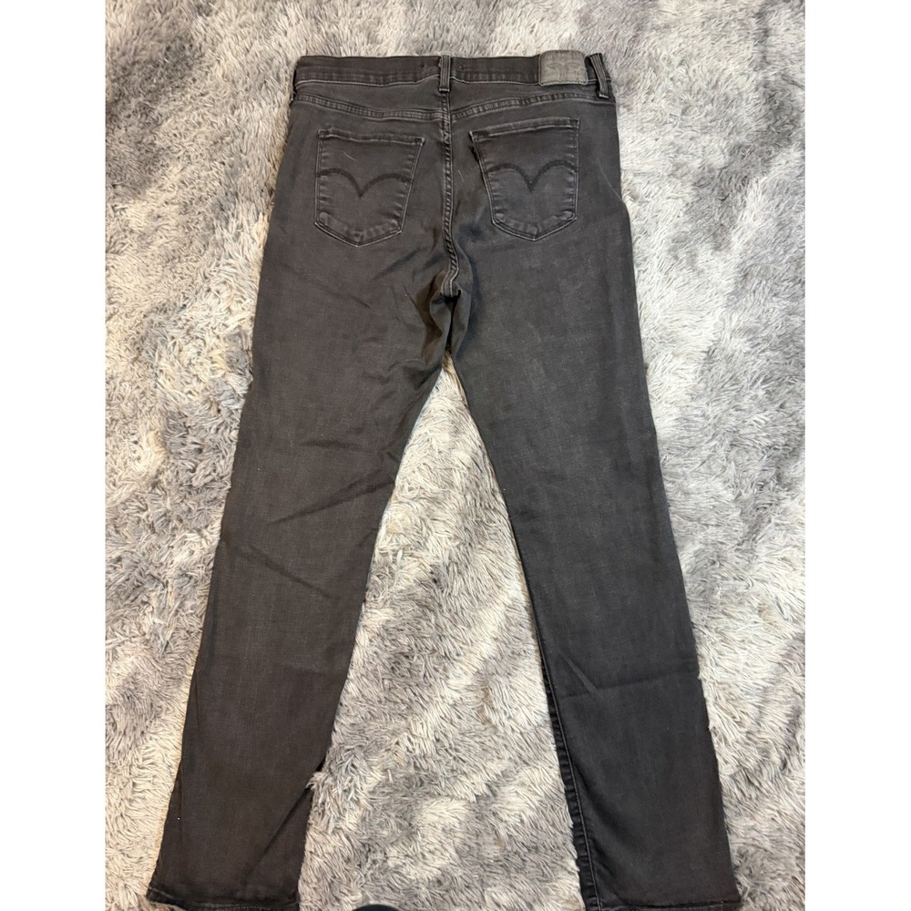 Levi's Women's Size 32 314 Shaping Straight Mid-Rise Stretch Denim Jeans